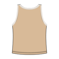 Lace Ribbed Tank Tops - The Collegiate Lineup