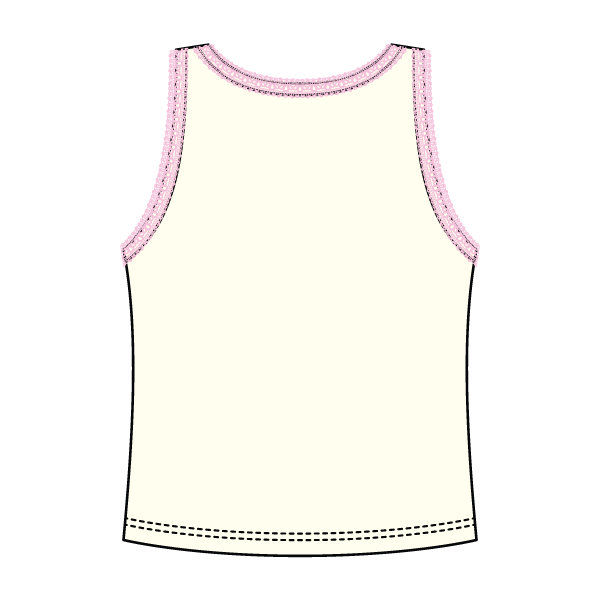 Lace Ribbed Tank Tops - The Collegiate Lineup
