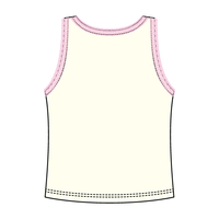 Lace Ribbed Tank Tops - The Collegiate Lineup