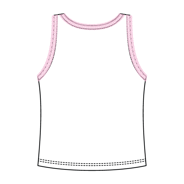 Lace Ribbed Tank Tops - The Collegiate Lineup