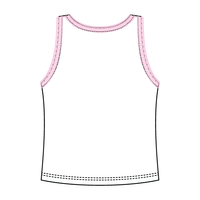 Lace Ribbed Tank Tops - The Collegiate Lineup