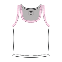 Lace Ribbed Tank Tops - The Collegiate Lineup