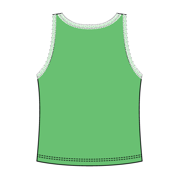 Lace Ribbed Tank Tops - The Collegiate Lineup