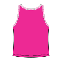 Lace Ribbed Tank Tops - The Collegiate Lineup