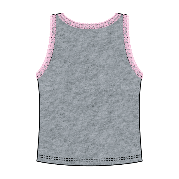 Lace Ribbed Tank Tops - The Collegiate Lineup