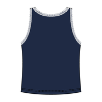 Lace Ribbed Tank Tops - The Collegiate Lineup