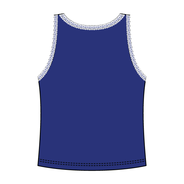 Lace Ribbed Tank Tops - The Collegiate Lineup