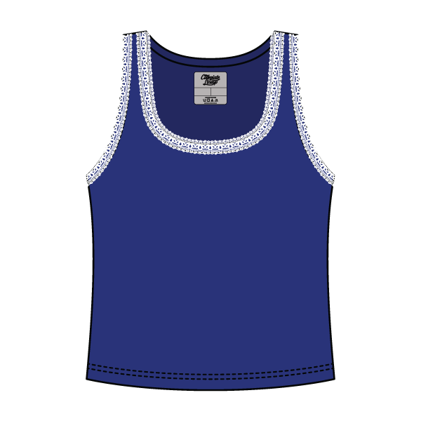 Lace Ribbed Tank Tops - The Collegiate Lineup