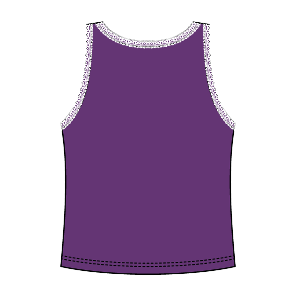 Lace Ribbed Tank Tops - The Collegiate Lineup