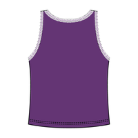 Lace Ribbed Tank Tops - The Collegiate Lineup