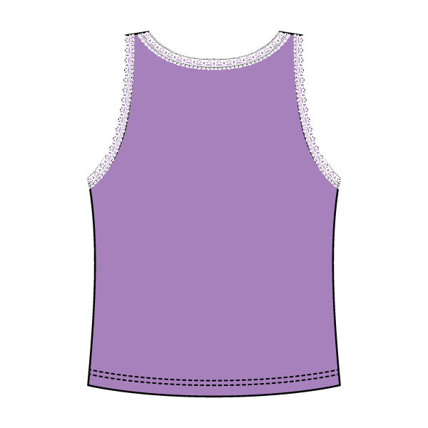 Lace Ribbed Tank Tops - The Collegiate Lineup