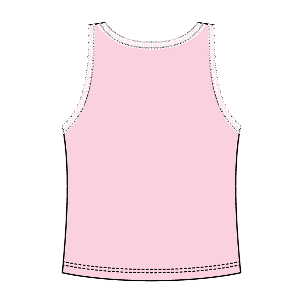 Lace Ribbed Tank Tops - The Collegiate Lineup