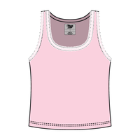 Lace Ribbed Tank Tops - The Collegiate Lineup