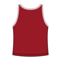 Lace Ribbed Tank Tops - The Collegiate Lineup