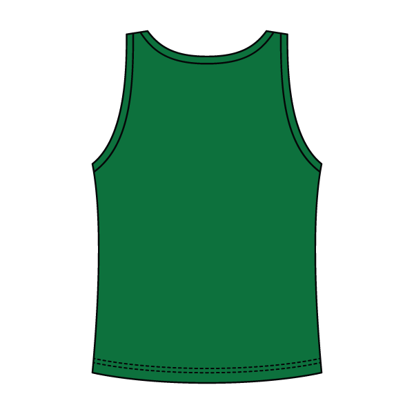 Ribbed Tank Scoop Neck Long