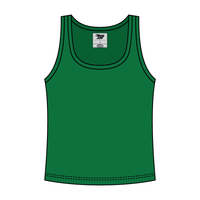 Ribbed Tank Scoop Neck Long