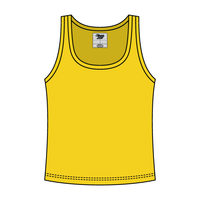Ribbed Tank Scoop Neck Long