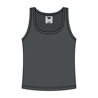 Ribbed Tank Scoop Neck Long