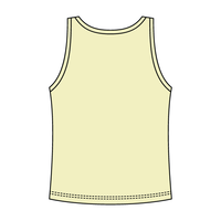 Ribbed Tank Scoop Neck Long