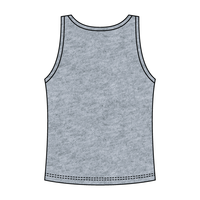 Ribbed Tank Scoop Neck Long
