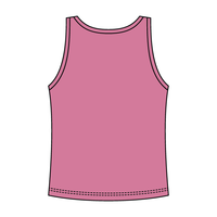 Ribbed Tank Scoop Neck Long