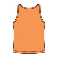 Ribbed Tank Scoop Neck Long