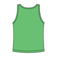 Ribbed Tank Scoop Neck Long
