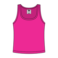 Ribbed Tank Scoop Neck Long
