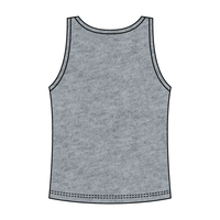 Ribbed Tank Scoop Neck Long