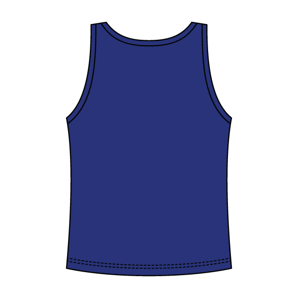 Ribbed Tank Scoop Neck Long