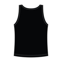 Ribbed Tank Scoop Neck Long