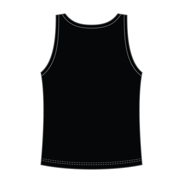 Ribbed Tank Scoop Neck Long