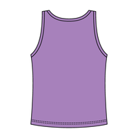 Ribbed Tank Scoop Neck Long