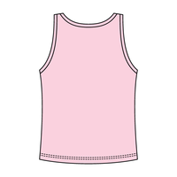 Ribbed Tank Scoop Neck Long