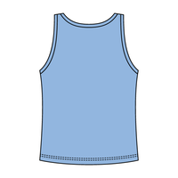 Ribbed Tank Scoop Neck Long