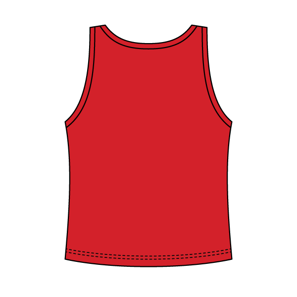 Ribbed Scoop Neck Tank with Bow - The Collegiate Lineup
