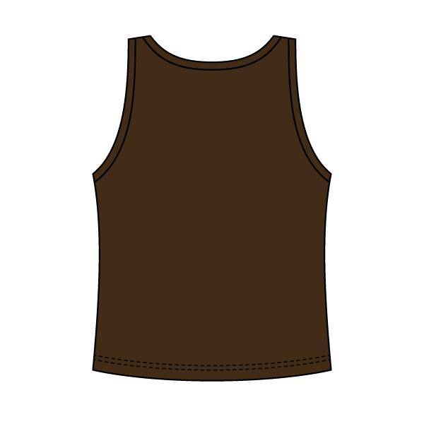Ribbed Scoop Neck Tank with Bow - The Collegiate Lineup