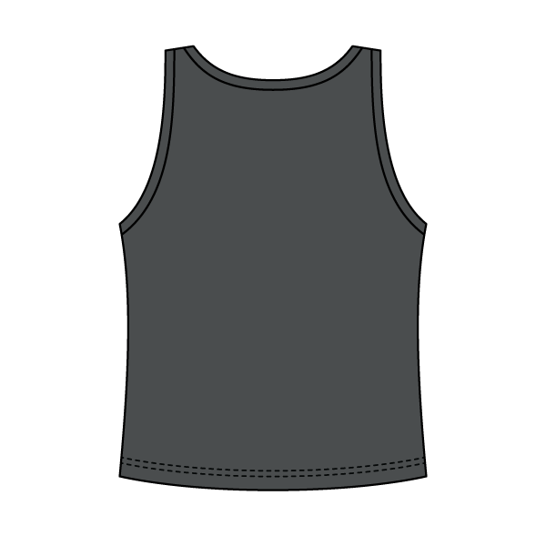 Ribbed Scoop Neck Tank with Bow - The Collegiate Lineup