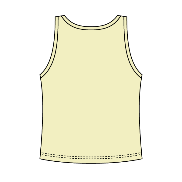 Ribbed Scoop Neck Tank with Bow - The Collegiate Lineup