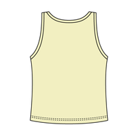 Ribbed Scoop Neck Tank with Bow - The Collegiate Lineup