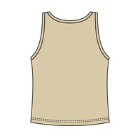Ribbed Scoop Neck Tank with Bow - The Collegiate Lineup