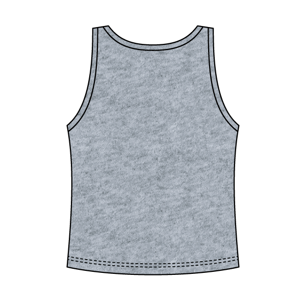 Ribbed Scoop Neck Tank with Bow - The Collegiate Lineup