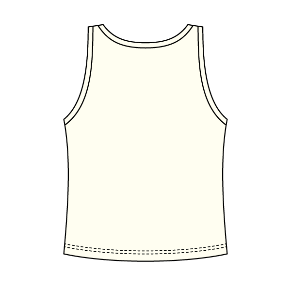 Ribbed Scoop Neck Tank with Bow - The Collegiate Lineup