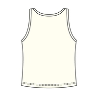 Ribbed Scoop Neck Tank with Bow - The Collegiate Lineup