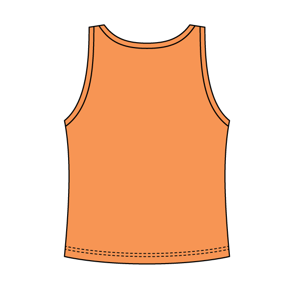 Ribbed Scoop Neck Tank with Bow - The Collegiate Lineup