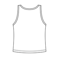Ribbed Scoop Neck Tank with Bow - The Collegiate Lineup