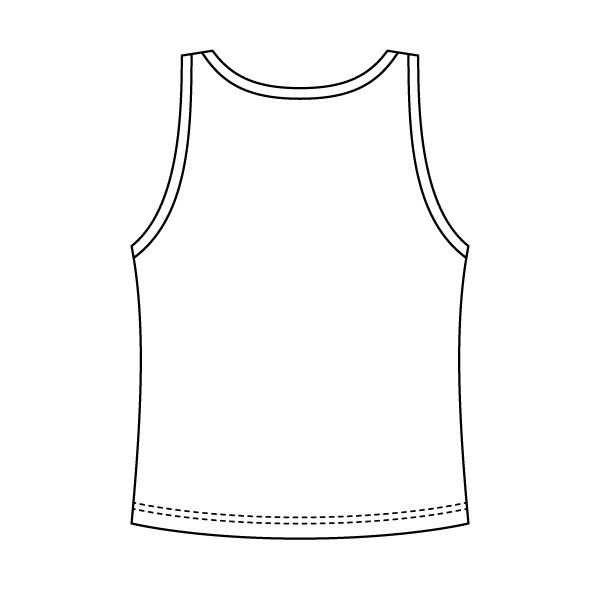 Ribbed Scoop Neck Tank with Bow - The Collegiate Lineup