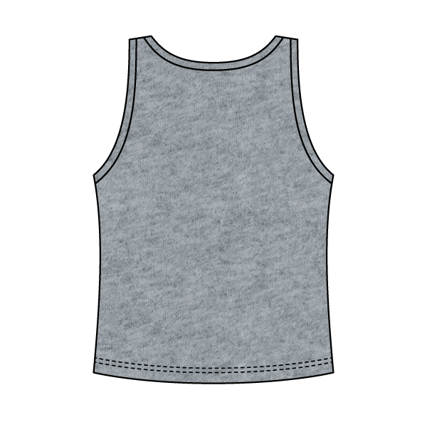 Ribbed Scoop Neck Tank with Bow - The Collegiate Lineup