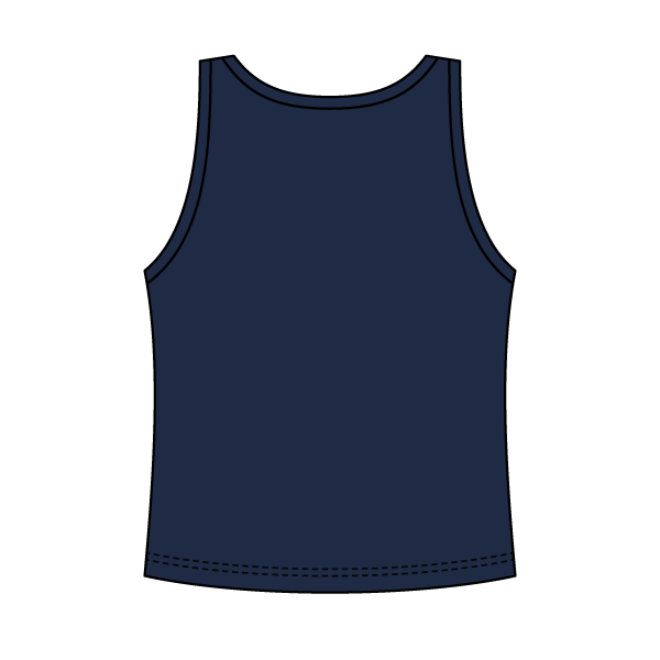 Ribbed Scoop Neck Tank with Bow - The Collegiate Lineup