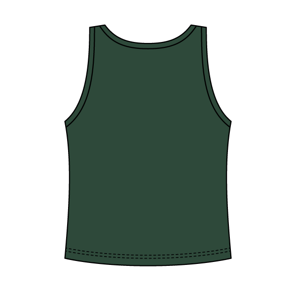 Ribbed Scoop Neck Tank with Bow - The Collegiate Lineup